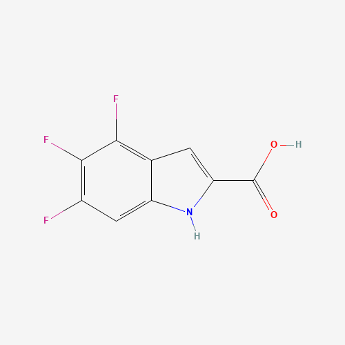 4,5,6-Trifluoro-1H-indole-2-carboxylic acid