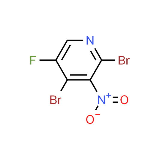 2,4-Dibromo-5-fluoro-3-nitropyridine