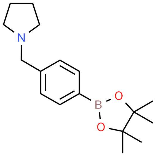 1-(4-(4,4,5,5-Tetramethyl-1,3,2-dioxaborolan-2-yl)benzyl)pyrrolidine