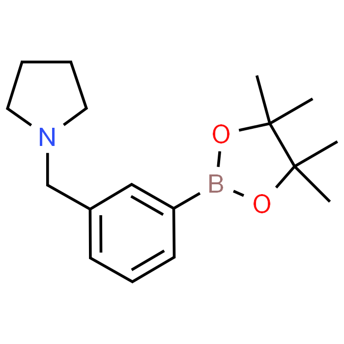 1-(3-(4,4,5,5-Tetramethyl-1,3,2-dioxaborolan-2-yl)benzyl)pyrrolidine