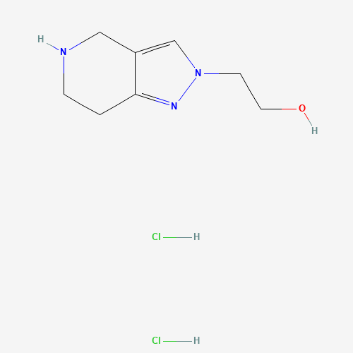 2-(4,5,6,7-Tetrahydro-2H-pyrazolo[4,3-c]pyridin-2-yl)ethanol hydrochloride