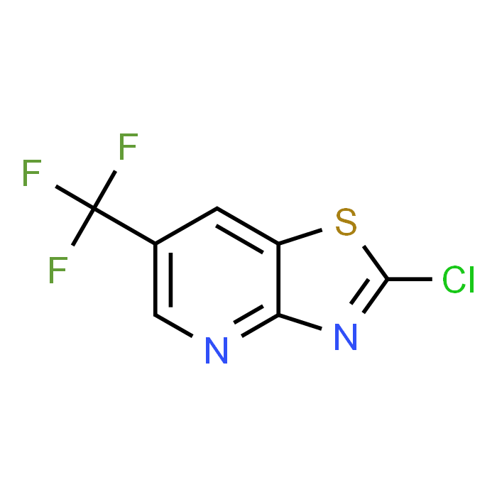 2-Chloro-6-(trifluoromethyl)thiazolo[4,5-b]pyridine