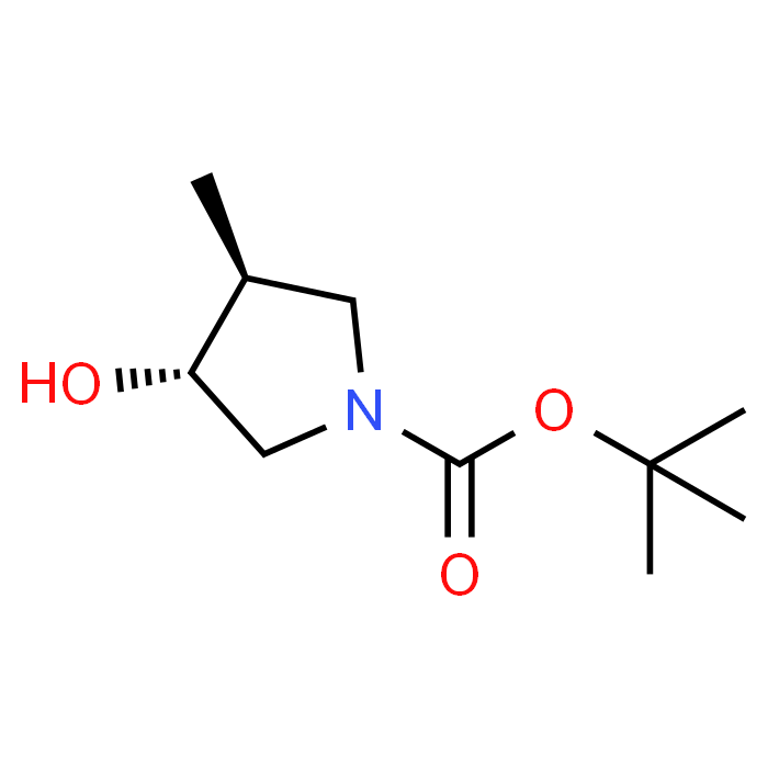 (3R,4S)-rel-tert-Butyl 3-hydroxy-4-methylpyrrolidine-1-carboxylate