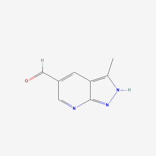 3-Methyl-1H-pyrazolo[3,4-b]pyridine-5-carbaldehyde