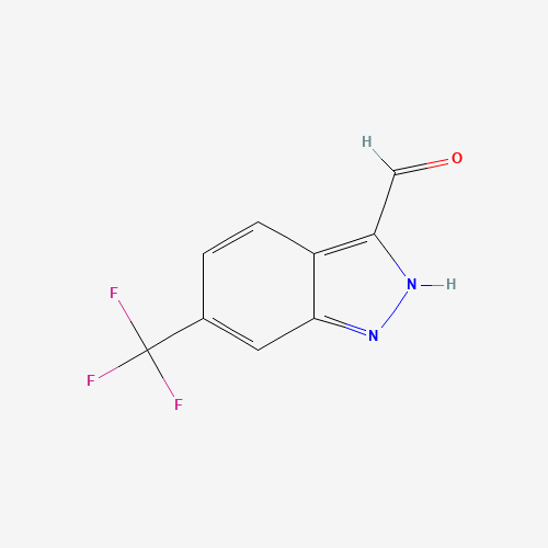 6-(Trifluoromethyl)-1H-indazole-3-carbaldehyde