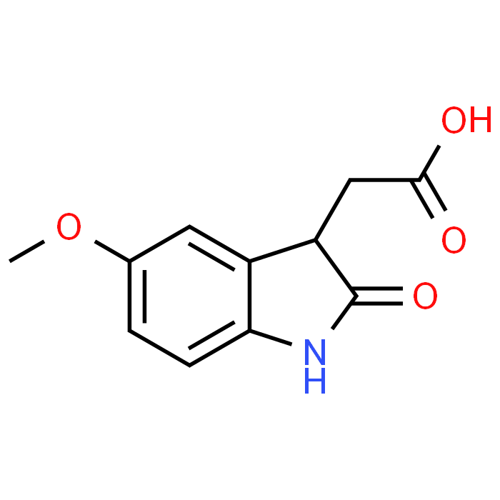 2-(5-Methoxy-2-oxoindolin-3-yl)acetic acid