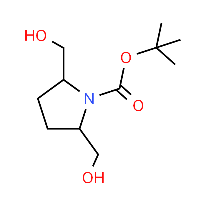 tert-Butyl 2,5-bis(hydroxymethyl)pyrrolidine-1-carboxylate