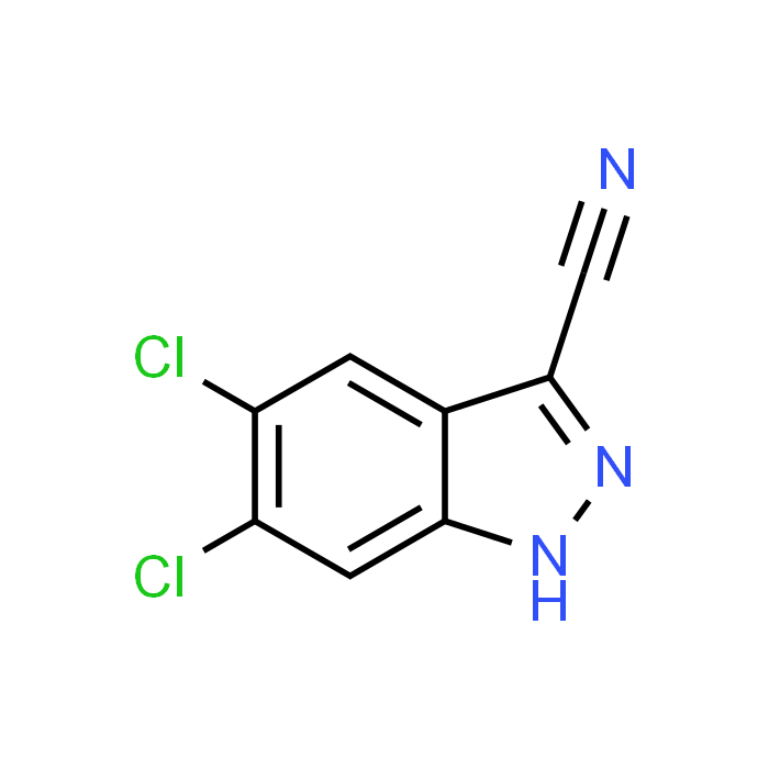 5,6-Dichloro-1H-indazole-3-carbonitrile