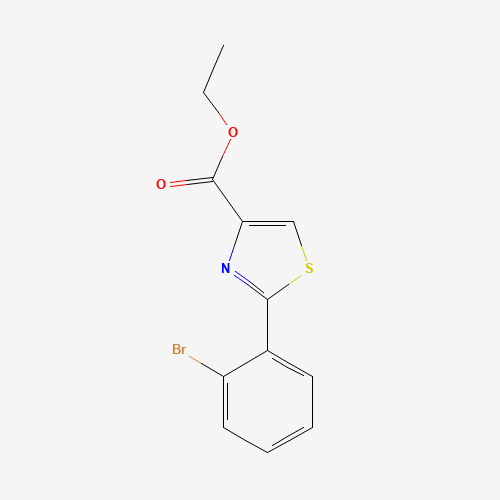 Ethyl 2-(2-bromophenyl)thiazole-4-carboxylate