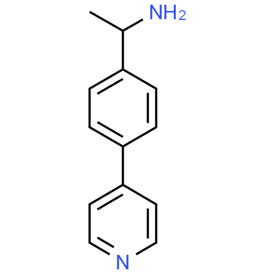 1-(4-(Pyridin-4-yl)phenyl)ethan-1-amine