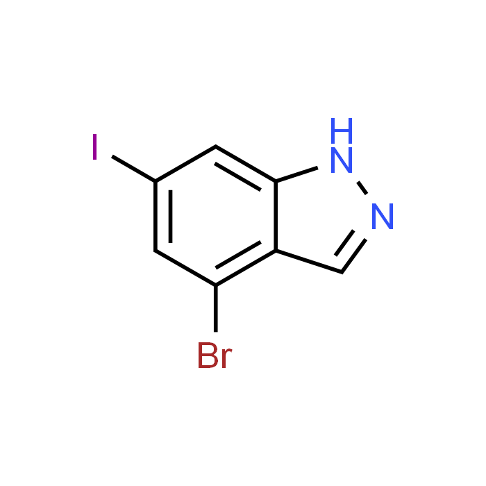 4-Bromo-6-iodo-1H-indazole