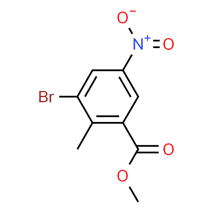 Methyl 3-bromo-2-methyl-5-nitrobenzoate