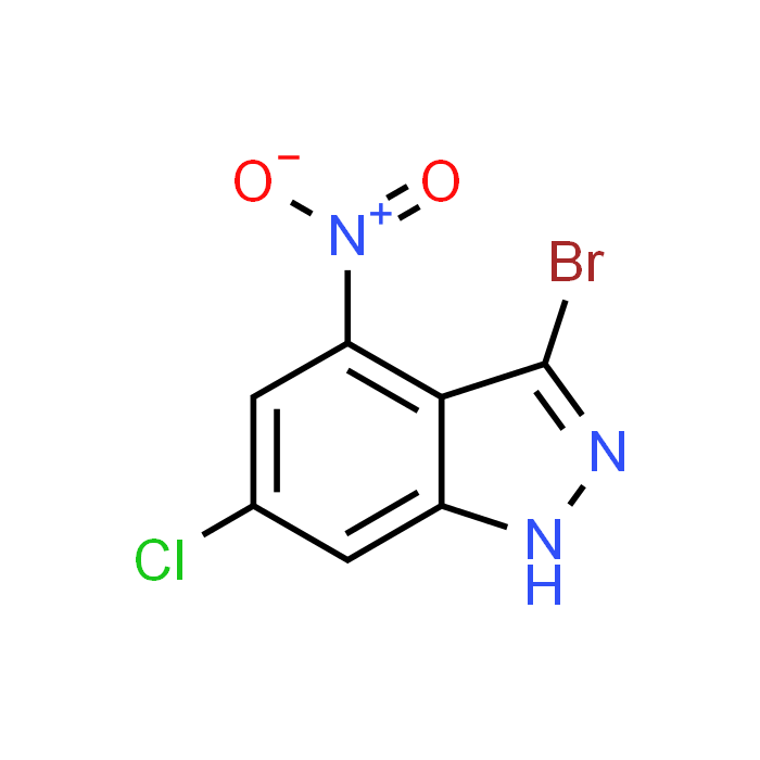 3-Bromo-6-chloro-4-nitro-1H-indazole