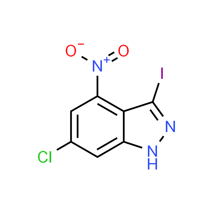 6-Chloro-3-iodo-4-nitro-1H-indazole