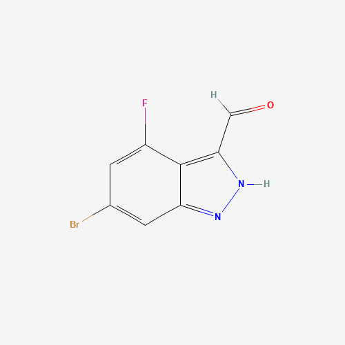6-Bromo-4-fluoro-1H-indazole-3-carbaldehyde
