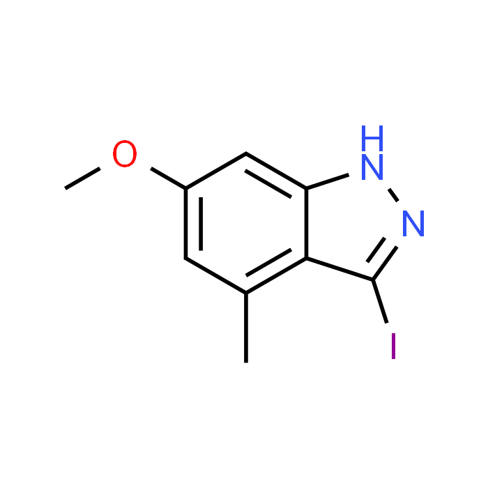 3-Iodo-6-methoxy-4-methyl-1H-indazole
