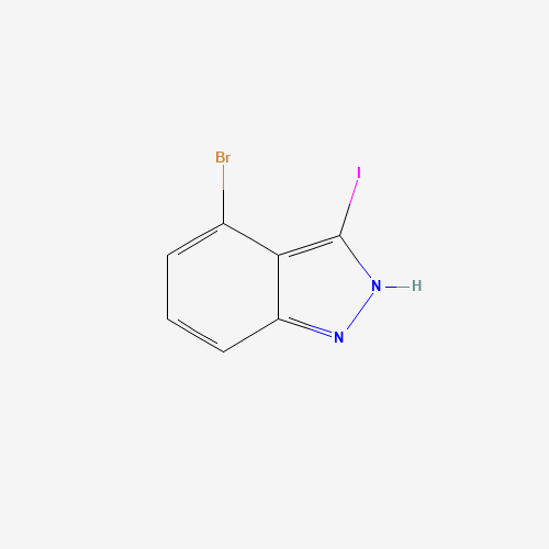 4-Bromo-3-iodo-1H-indazole