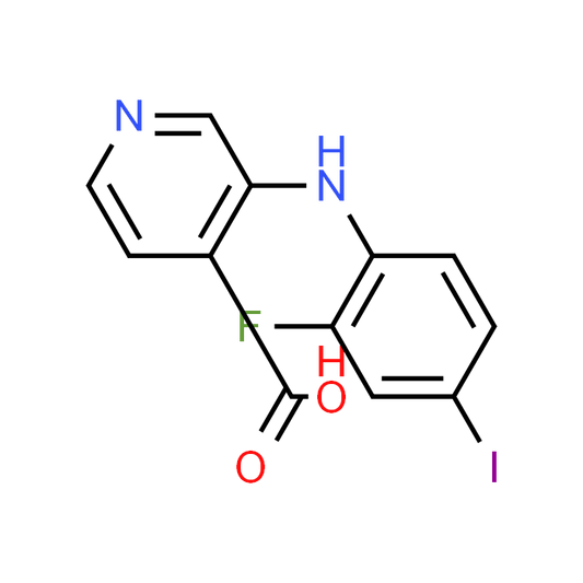 3-((2-Fluoro-4-iodophenyl)amino)isonicotinic acid