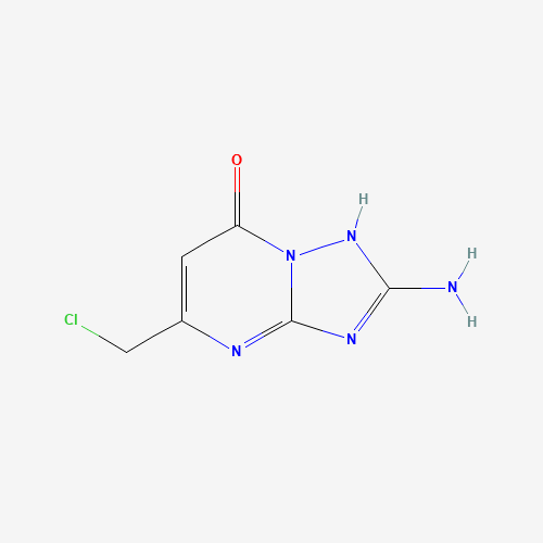 2-Amino-5-(chloromethyl)-[1,2,4]triazolo[1,5-a]pyrimidin-7(3h)-one