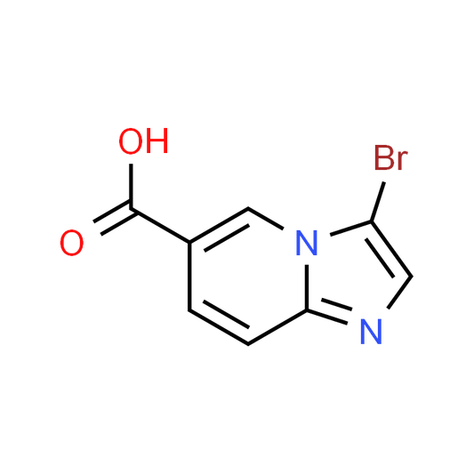 3-Bromoimidazo[1,2-a]pyridine-6-carboxylic acid