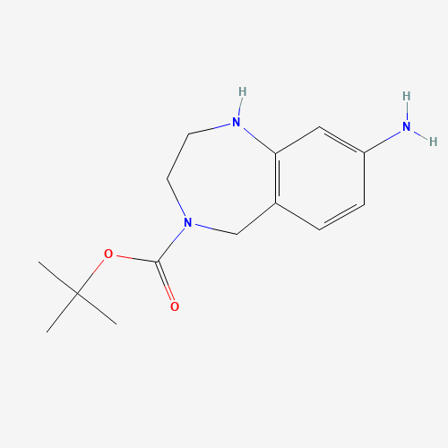 tert-Butyl 8-amino-2,3-dihydro-1H-benzo[e][1,4]diazepine-4(5H)-carboxylate