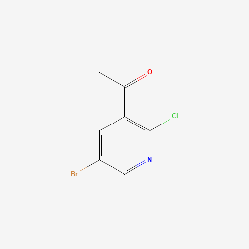 1-(5-Bromo-2-chloropyridin-3-yl)ethanone