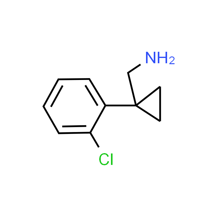 (1-(2-Chlorophenyl)cyclopropyl)methanamine