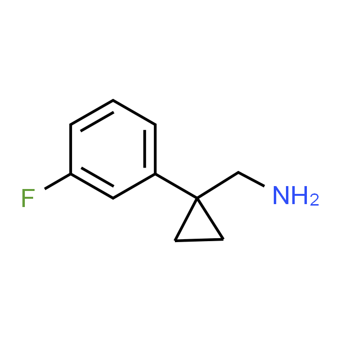 (1-(3-Fluorophenyl)cyclopropyl)methanamine