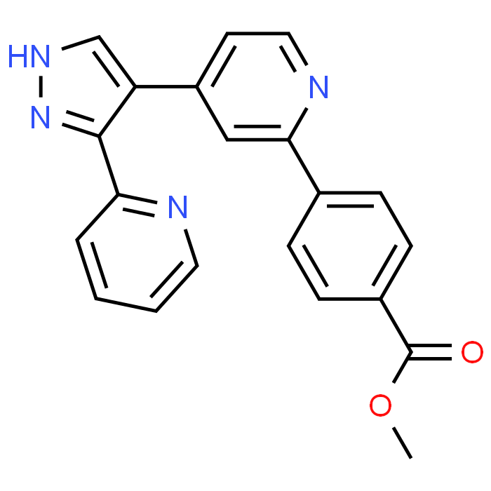 Methyl 4-(4-(3-(pyridin-2-yl)-1H-pyrazol-4-yl)pyridin-2-yl)benzoate