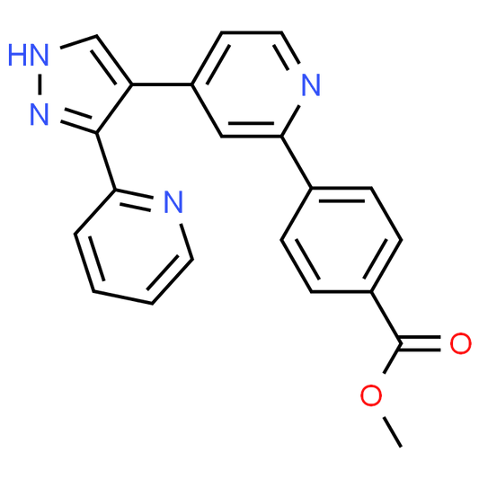 Methyl 4-(4-(3-(pyridin-2-yl)-1H-pyrazol-4-yl)pyridin-2-yl)benzoate