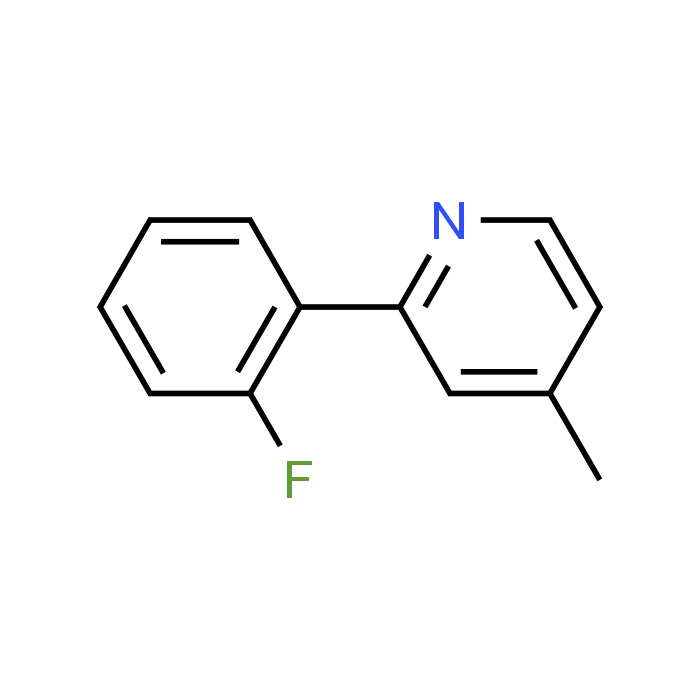 2-(2-Fluorophenyl)-4-methylpyridine