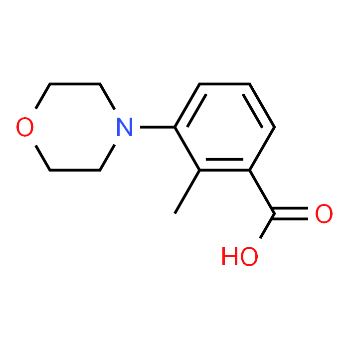 2-Methyl-3-morpholinobenzoic acid