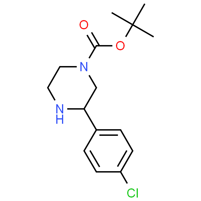 tert-Butyl 3-(4-chlorophenyl)piperazine-1-carboxylate