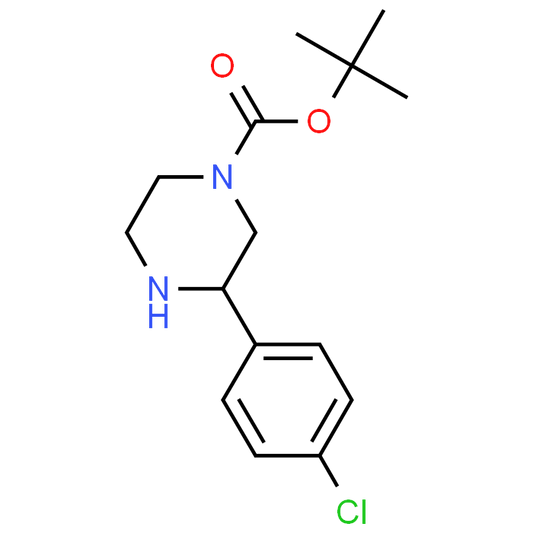 tert-Butyl 3-(4-chlorophenyl)piperazine-1-carboxylate