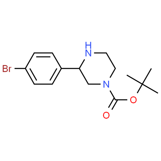 tert-Butyl 3-(4-bromophenyl)piperazine-1-carboxylate