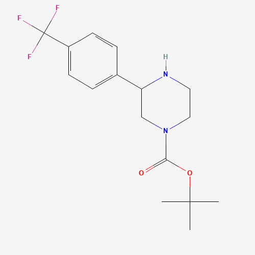 tert-Butyl 3-(4-(trifluoromethyl)phenyl)piperazine-1-carboxylate