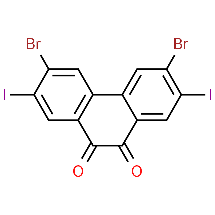 3,6-Dibromo-2,7-diiodophenanthrene-9,10-dione