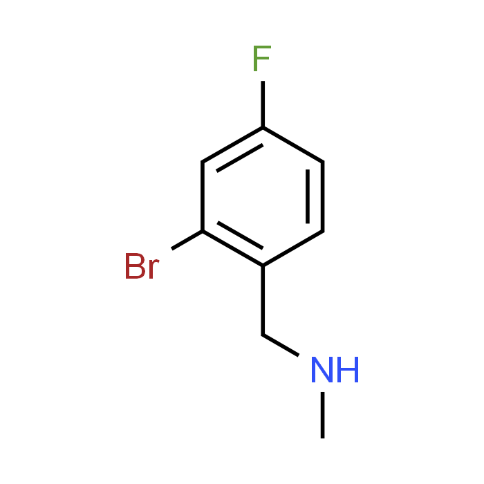 1-(2-Bromo-4-fluorophenyl)-N-methylmethanamine