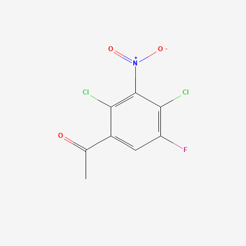 1-(2,4-Dichloro-5-fluoro-3-nitrophenyl)ethanone