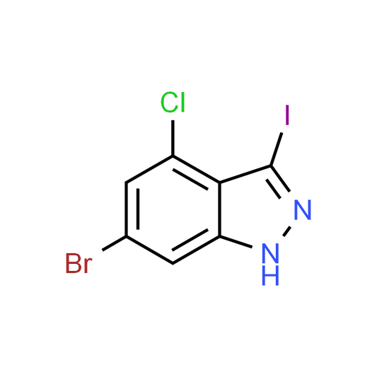 6-Bromo-4-chloro-3-iodo-1H-indazole