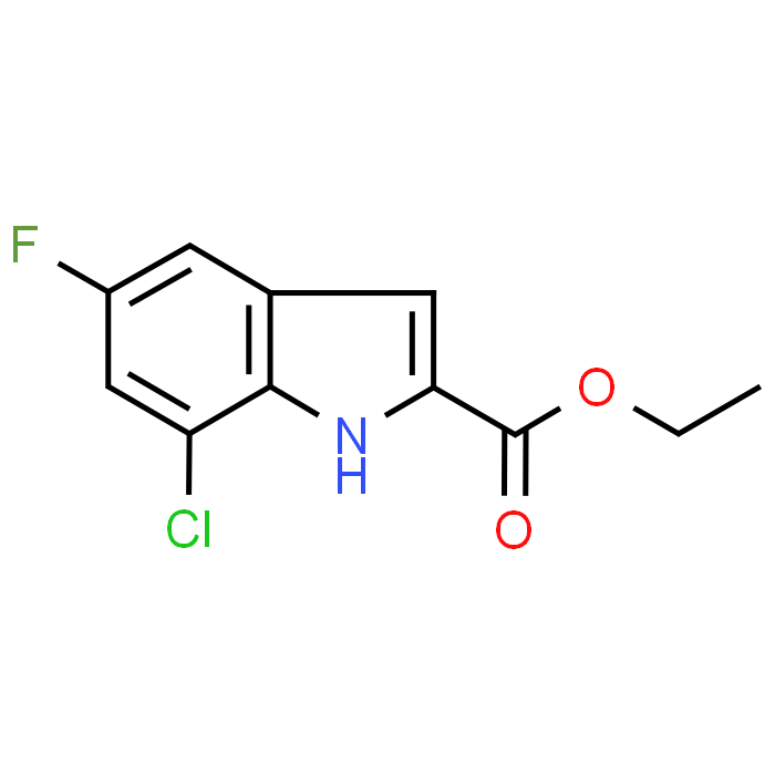 Ethyl 7-chloro-5-fluoro-1H-indole-2-carboxylate