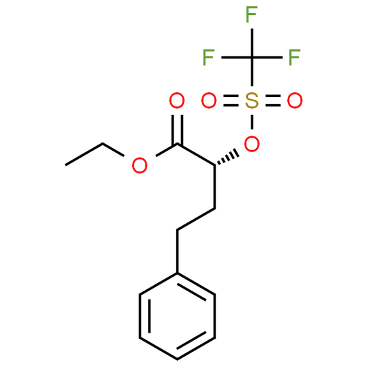 Ethyl (R)-4-phenyl-2-[[(trifluoromethyl)sulfonyl]oxy]butyrate