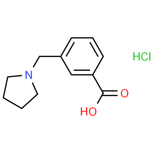 3-(1-Pyrrolidylmethyl)benzoic Acid Hydrochloride