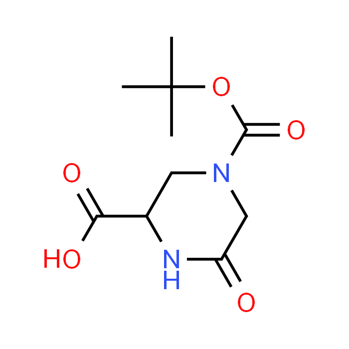 4-(tert-Butoxycarbonyl)-6-oxopiperazine-2-carboxylic acid