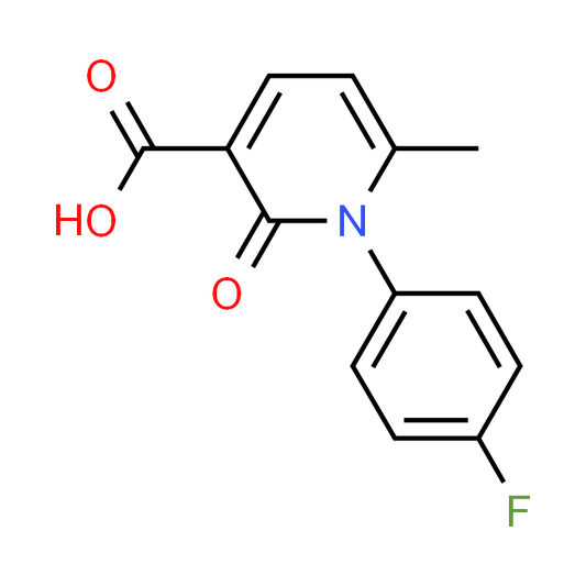 1-(4-Fluorophenyl)-6-methyl-2-oxo-1,2-dihydropyridine-3-carboxylic acid