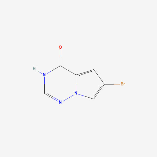 6-Bromopyrrolo[2,1-f][1,2,4]triazin-4(3H)-one