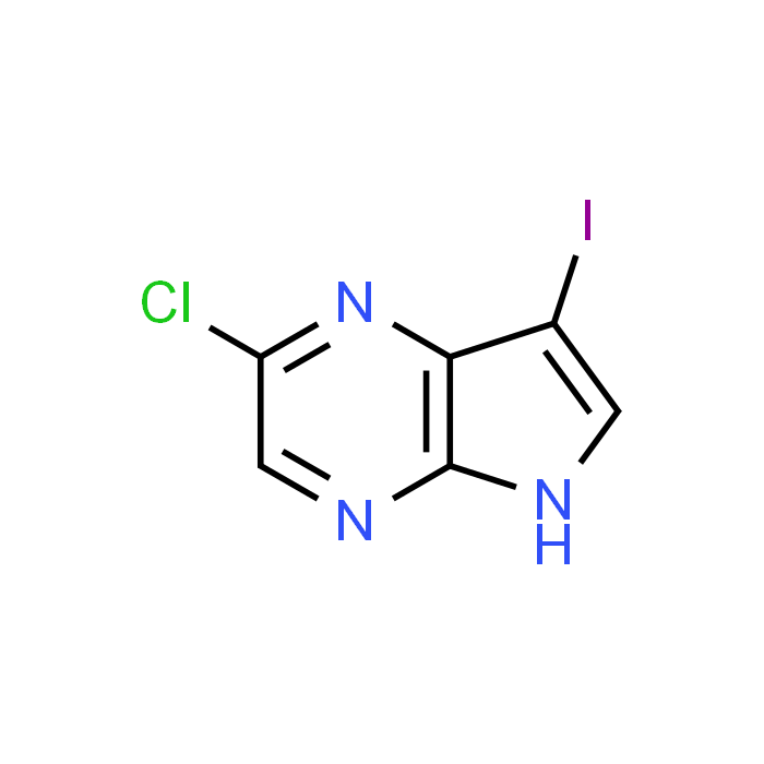 2-Chloro-7-iodo-5H-pyrrolo[2,3-b]pyrazine