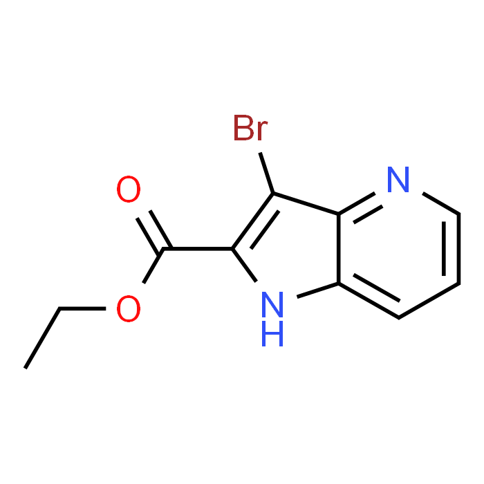 3-Bromo-1H-pyrrolo[3,2-b]pyridine-2-carboxylic acid ethyl ester