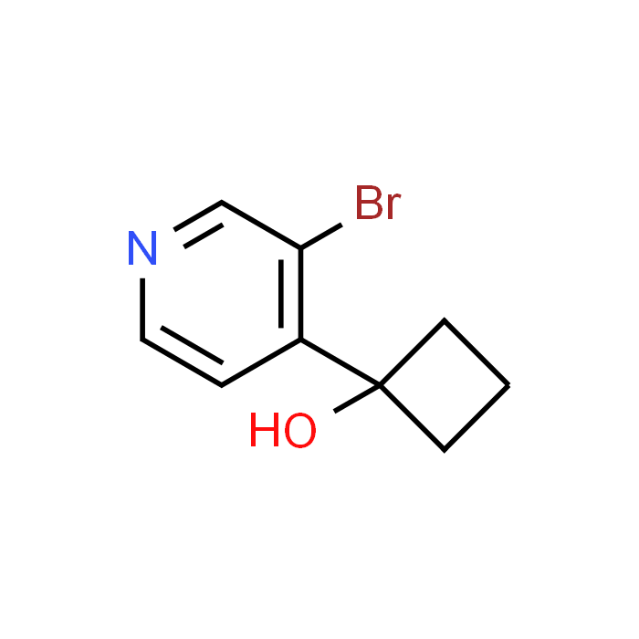 1-(3-Bromopyridin-4-yl)cyclobutanol