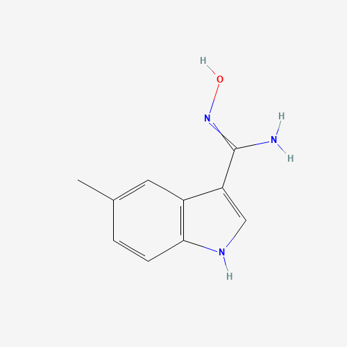N-Hydroxy-5-methyl-1H-indole-3-carboximidamide